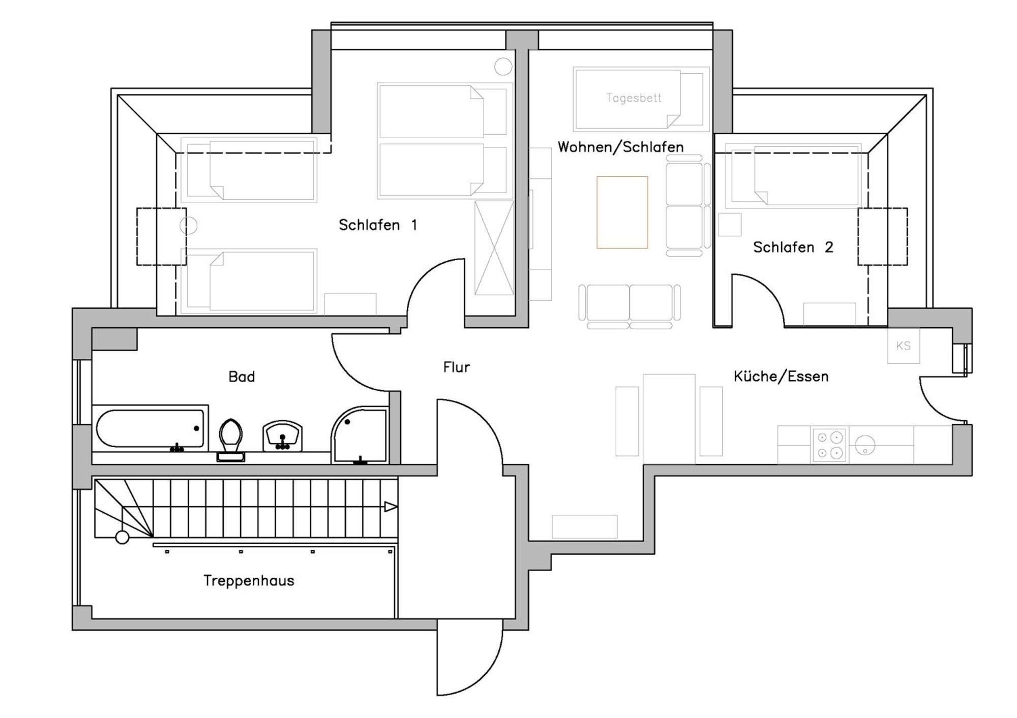 Apartmán App. Weisses Haus Hohen Neuendorf Exteriér fotografie